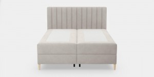 BoxspringTassosvelvetmetopbergruimte160x200cmNADUVICollection