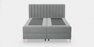 BoxspringTassosvelvetmetopbergruimte160x200cmNADUVICollection