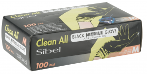 SibelNitrileHandschoenenZWART100StuksMEDIUM