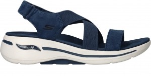SkechersGoWalkArchFitSandalenDamesBlauw