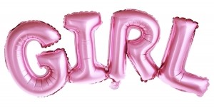 Jep-PartyGirlRoze108cmFolieballon