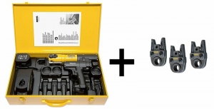 Rems578025144VLi-IonAccuMini-PressACRadiaalpersSet1x25AhAccuInKoffer3BekkenV15-22-28