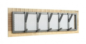 LABEL51KapstokCrudeMangohout90x30x11cm-BurnedSteel