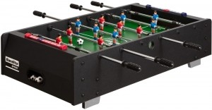 BanditoMiniTafelvoetbalmetTelescopischeStangen-Zwart