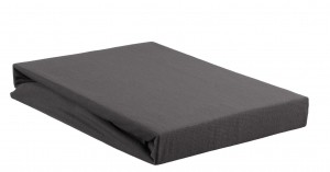 BeddinghouseJerseyTopperHoeslaken-Antraciet