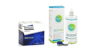 PureVisionMulti-Focal6lenzenSolunateMulti-Purpose400mlmetlenzendoosje