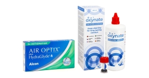 AirOptixplusHydraglydeforAstigmatism3lenzenOxynatePeroxide380mlmetlenzendoosje