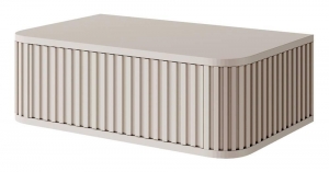 Ovarlohangendnachtkastjemetgroevenenlade63cmzandbeigeNADUVICollection