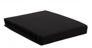BeddinghousePremiumJerseyLycraSplittopperHoeslaken-Zwart