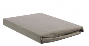 BeddinghouseJerseyTopperHoeslaken-Taupe
