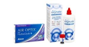 AirOptixPlusHydraglydeMultifocal6lenzenOxynatePeroxide380mlmetlenzendoosje