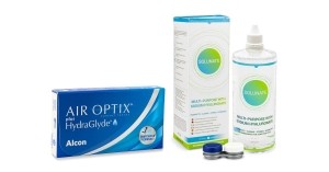 AirOptixPlusHydraglyde6lenzenSolunateMulti-Purpose400mlmetlenzendoosje