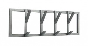 LABEL51KapstokFrameMetaal70x22x9cm-BurnedSteel