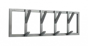 LABEL51KapstokFrameMetaal70x22x9cm-BurnedSteel