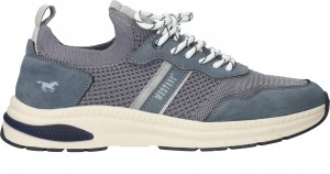 MustangSneakersHerenBlauw