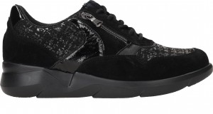 WaldlauferFunkySneakersDamesZwart