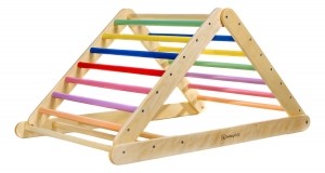 BabyGoWoodlandColoredXXLHoutenKlimdriehoek99922