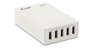 LMP-Smartcharger5-PortUSBcharger5V8A40W-Wit