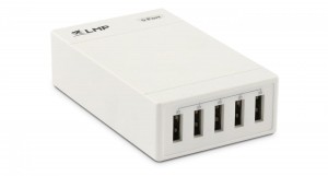 LMP-Smartcharger5-PortUSBcharger5V8A40W-Wit