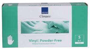 AbenaVinyl-HandschoenenClassicpoedervrijMaatStransparant100st