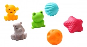 BabyOno6stuksSensoryBallsSpeelgoed