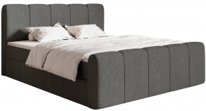 BoxspringChloe160x200chenillemetopbergruimteNADUVICollection