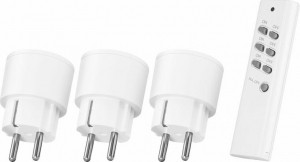 Klik-Aan-Klik-UitDraadlozeStopcontactSchakelaarsetMax2300WWit