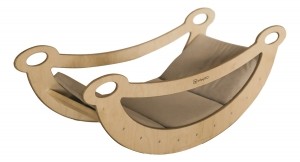 BabyGoWoodlandNatureHoutenSchommelstoelRocker99925