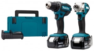 MakitaDLX2339J18VLi-IonAccuSchroef-boormachineDDF482SlagschroevendraaierDTD156Combiset2x30AhAccuInMbox