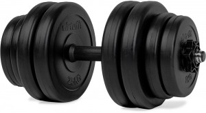 VirtuFitVerstelbareDumbbell-Vinyl-15kg