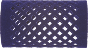 EfalockFluwelenrollerBlauw21mmKort