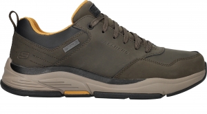 SkechersRelaxedFitBenagoHombreWaterproofWandelschoenenHerenGroen