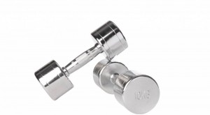 LifemaxxChroomDumbbellSet-2x10kg