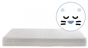 ZZZOOPanter60x120x13cmAirgosafeLedikantmatrasTopper