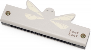 LabelLabelNougatHoutenMondharmonica