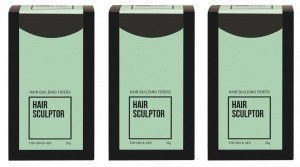 HairSculptorHairBuildingDonkerBruinFibres3StuksVOORDEELPAKKET
