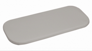 BabymatexJerseyGrijs75x35cmKinderwagenmatrasHoeslakenTB024842