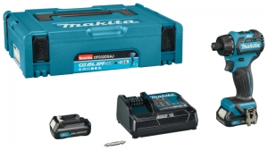MakitaDF032DSAJ108VLi-IonSchuifaccuBoor-schroefmachineSet2x20AhAccuInMbox-Koolborstelloos