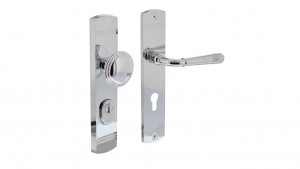 IntersteelvoordeurbeslagHelenaPC72mmmetkerntrekbeveiliging-chroom