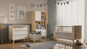 BellamySoSixtyBabykamerLedikantJuniorbedenCommode