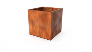 PlantenbakQuadraroestkleurig80x80x80cmGeroba-Geroba