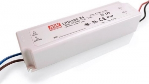 MeanWellLEDTransformator24VMax100WattWaterdichtIP67