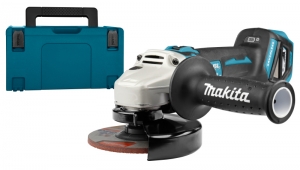 MakitaDGA511ZJ18VLi-IonAccuHaakseSlijperBodyInMbox-125mm-Koolborstelloos