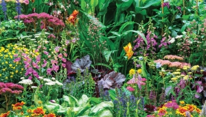 Bloemenmix130x70cmTuinschilderijIICustomize-it-Customizeit