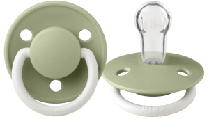 BibsDeLuxGlowInTheDarkSageSiliconeFopspeen