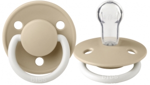 BibsDeLuxGlowInTheDarkVanillaSiliconeFopspeen