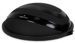 FlowFitnessBalanstrainerPro-63cm-metFitnessElastiekenenOpblaaspomp