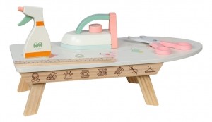 EcoToysHoutenStrijkplankMetStrijkijzerHC610522