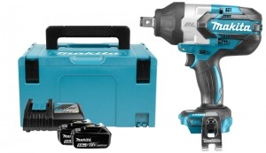 MakitaDTW1001RTJ18VLi-IonAccuSlagmoersleutelSet2x50AhAccuInMbox-1050Nm-34-Koolborstelloos