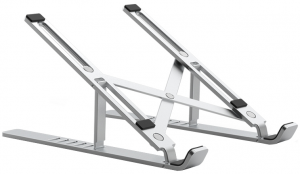 WiWU-UniverseleAluminiumLaptopstandaard-laptophouder116tot156inch-laptopverhogerinverstelbaar-Zilver